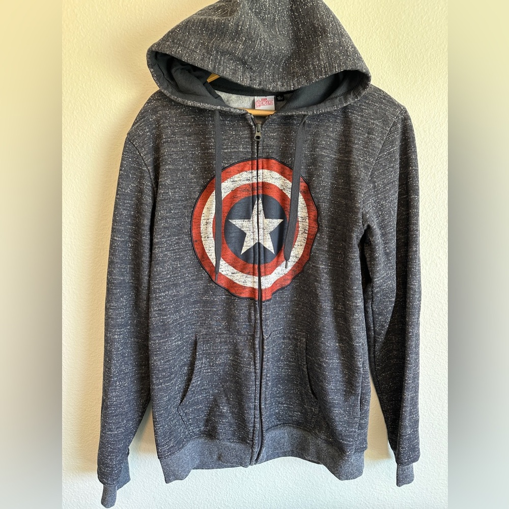Marvel Avengers Blue Zip-Up Hoodie
